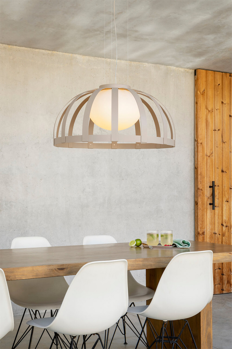 Suspension LED en aluminium, Bols, design : Mermelada estudio pour Estiluz