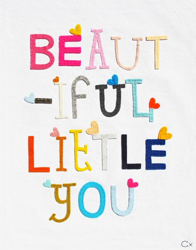 Rachel Castle, des couleurs, des motifs aux couleurs régressives