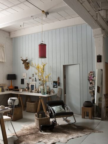 Le loft new-yorkais de Martin Bourne et Leilin Lopez "vintage romanticisim"