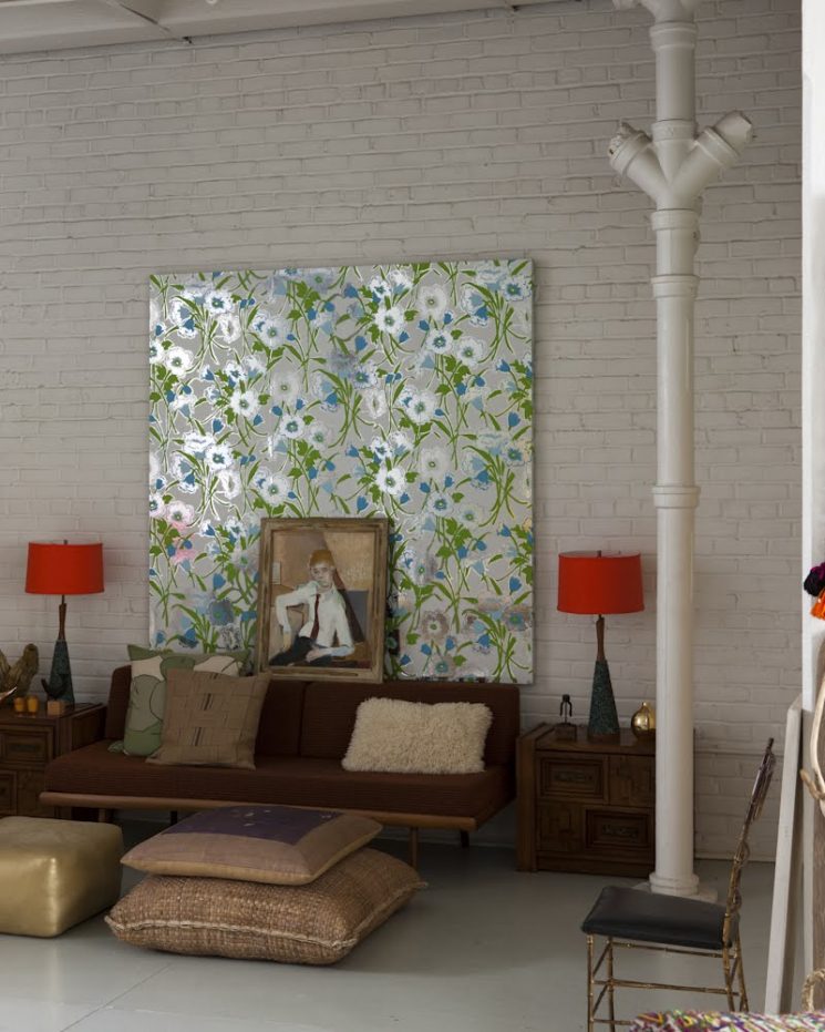 Le loft new-yorkais de Martin Bourne et Leilin Lopez "vintage romanticisim"