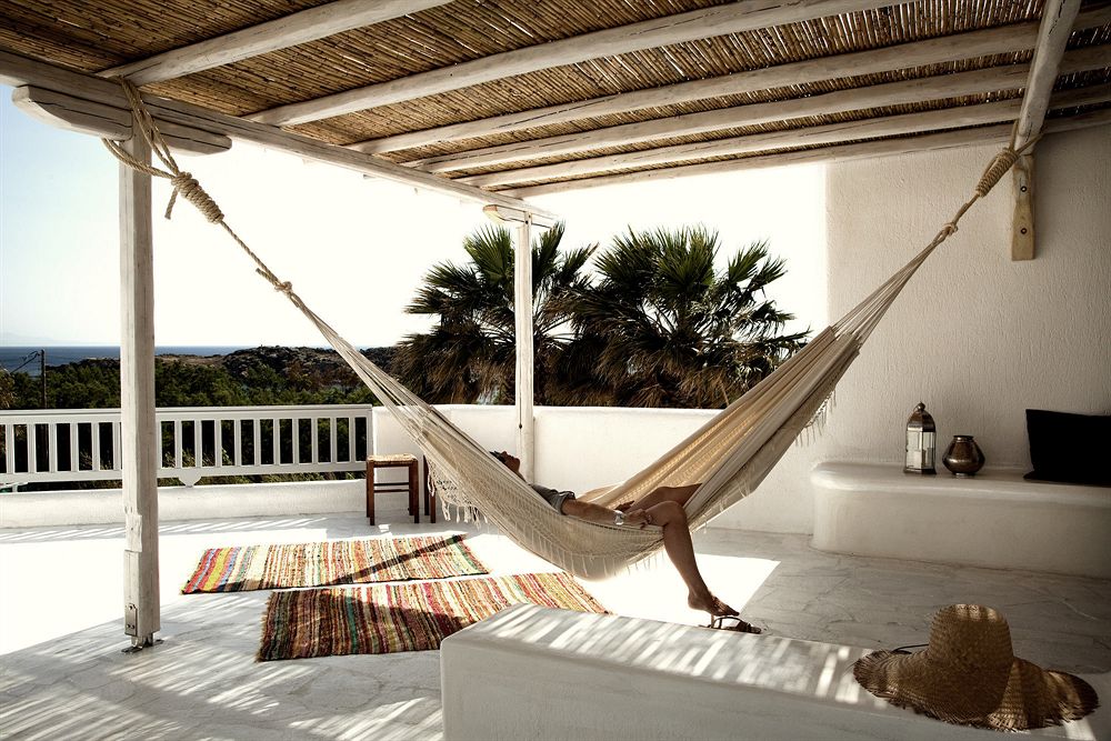 Décor des îles grecques : Hôtel San Giorgio à Mykonos