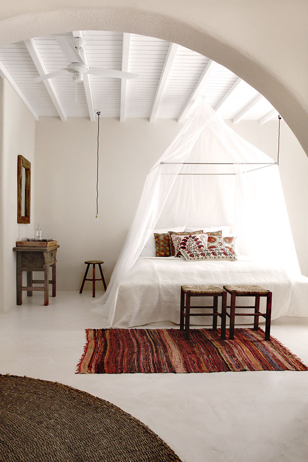 Décor des îles grecques : Hôtel San Giorgio à Mykonos