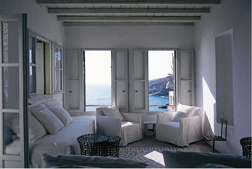 La maison de Paola Navone à Serifos