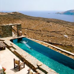 Décor des îles grecques : Villa Drakothea à Mykonos