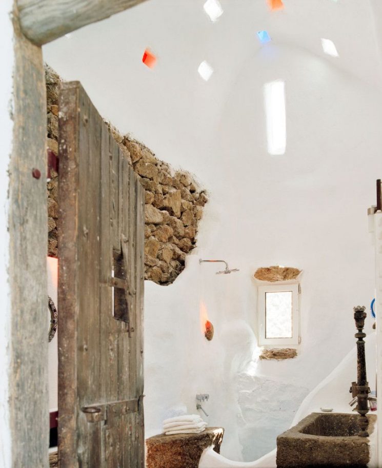 Décor des îles grecques : Villa Drakothea à Mykonos