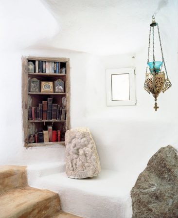 Décor des îles grecques : Villa Drakothea à Mykonos