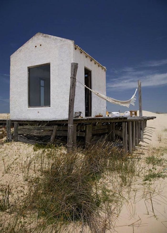 Cabane du bout du monde, cabane à vivre en Uruguay à Cabo Polonio