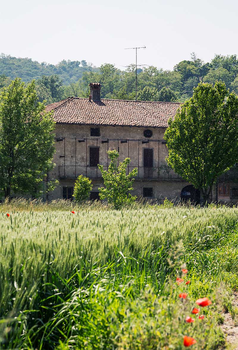 L'ancien moulin rénové de Katrin Arens en Lombardie