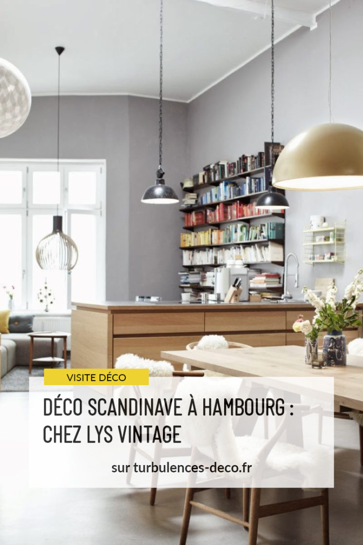 Déco scandinave à Hambourg : chez Lys Vintage à retrouver sur Turbulences Déco