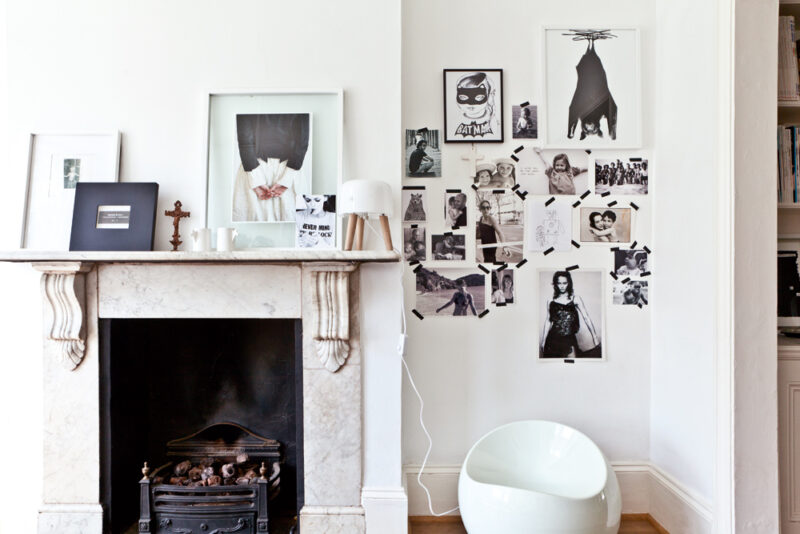 La maison de Karine Kong à Londres - Bodie and fou || Séjour blanc