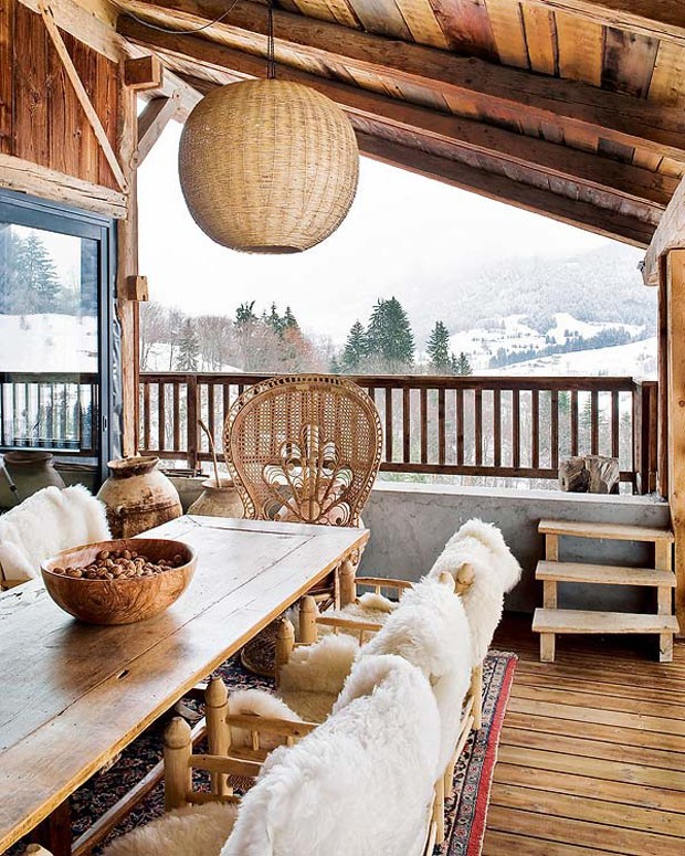 Le style de Lionel Jadot, baroque bohème || Chalet près de Megève