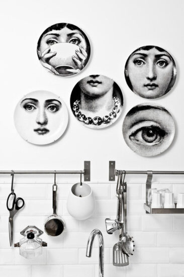 Assiettes Fornasetti