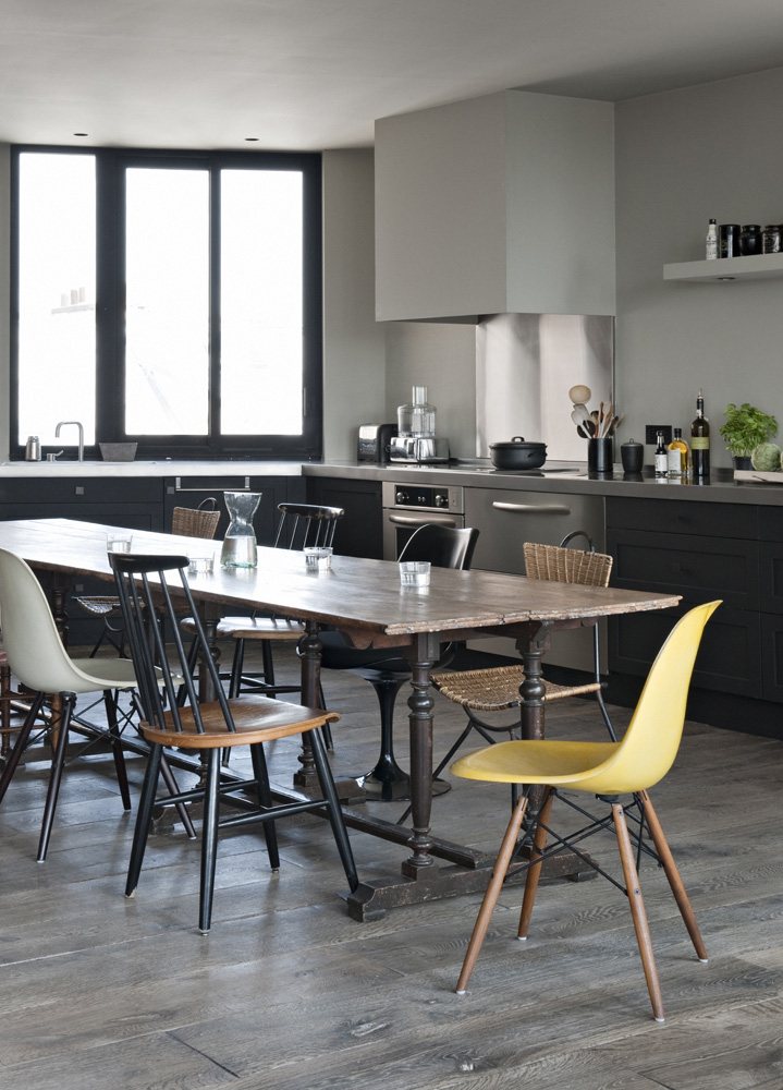 Un loft bohème à Paris par Antonio Virga architecte - Appartement Charlot