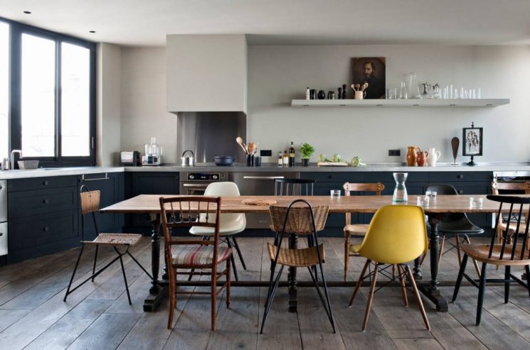 Un loft bohème à Paris par Antonio Virga architecte - Appartement Charlot