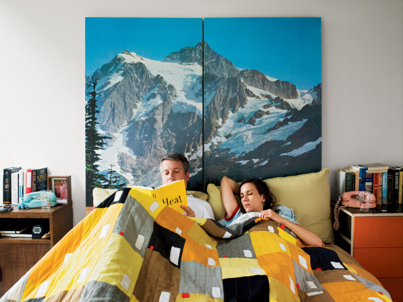 Lafayette Park house interior // Bedroom portrait