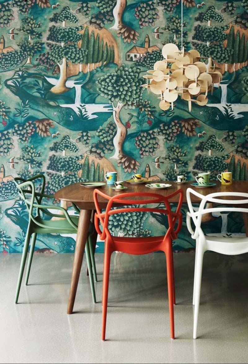 Zoffany Verdure wallpaper // design Melissa White