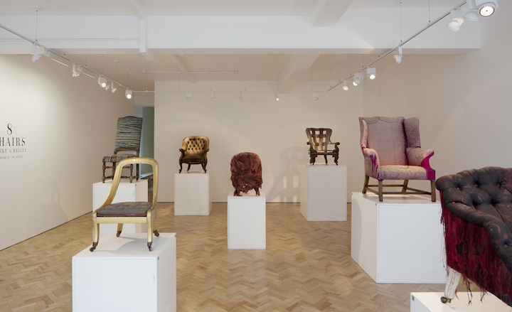 Galerie Libby Sellers | Clarke and Reilly 8 chairs installation