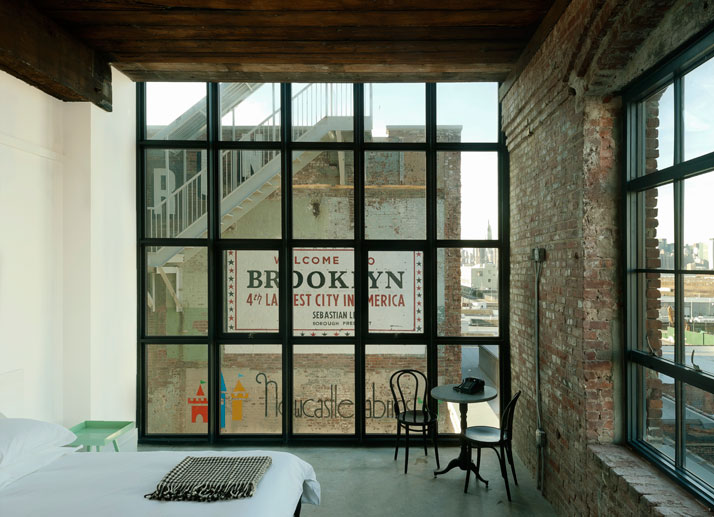 Vivre l'ambiance "loft new-yorquais" à l'hôtel Wythe,Brooklyn