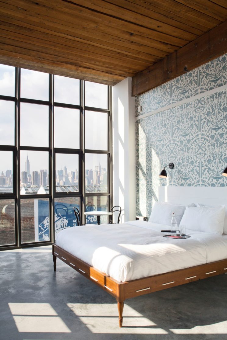 Vivre l'ambiance "loft new-yorquais" à l'hôtel Wythe,Brooklyn