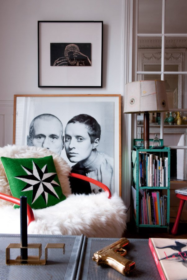 L'appartement parisien de Gabrielle Soyer, designer textile