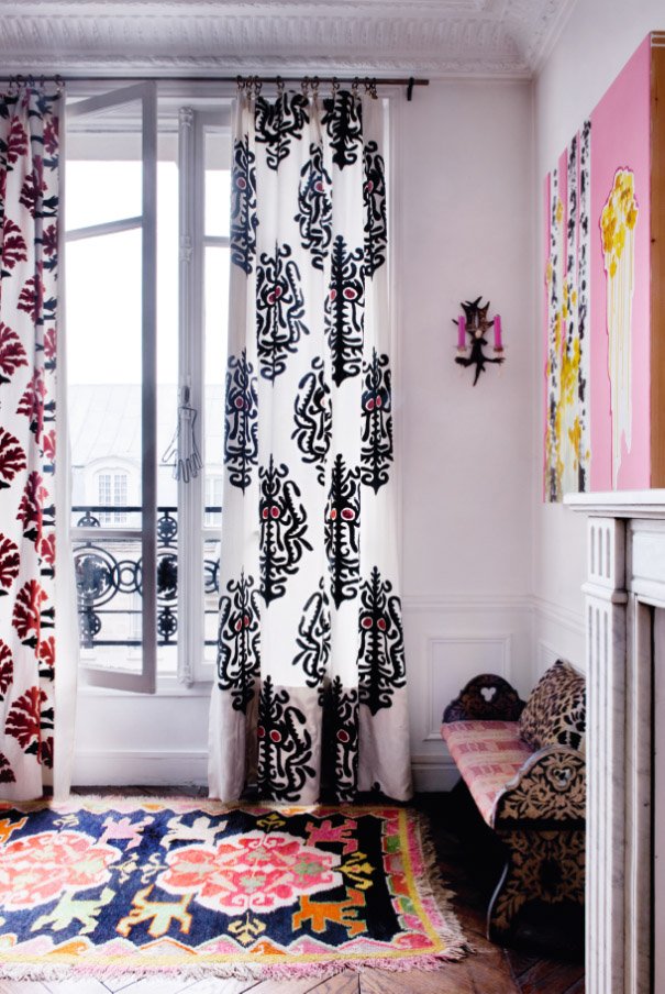 L'appartement parisien de Gabrielle Soyer, designer textile