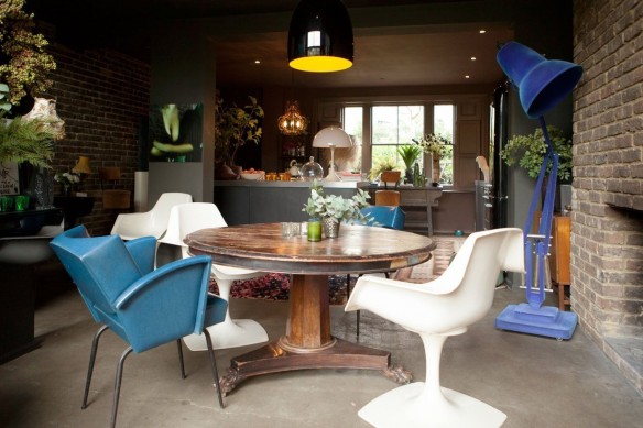 L'intérieur de la designer Abigail Ahern à Londres