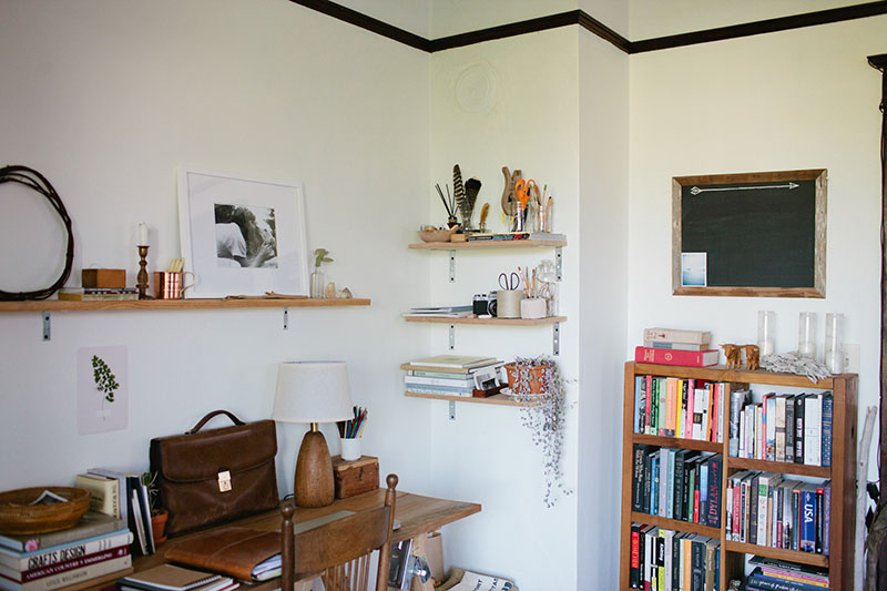 L'intérieur hippie minimaliste de John and Jen Vitale