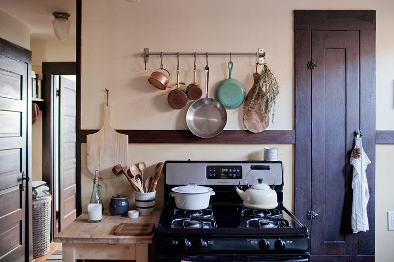 L'intérieur hippie minimaliste de John and Jen Vitale
