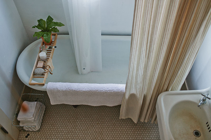 L'intérieur hippie minimaliste de John and Jen Vitale