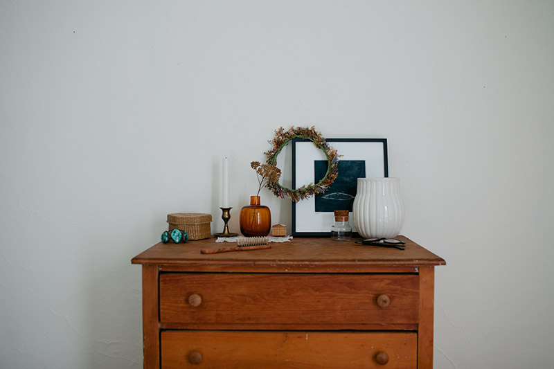 L'intérieur hippie minimaliste de John and Jen Vitale