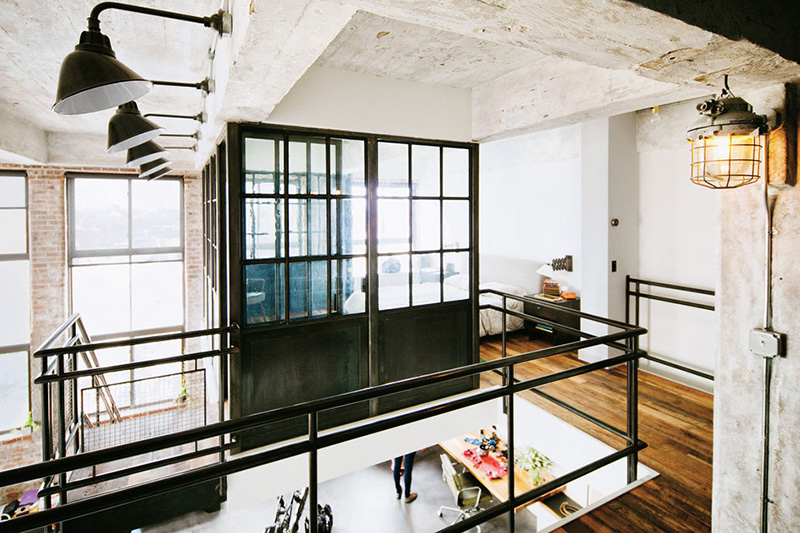 David Karp loft - Brooklyn || NY Times - Photo : Ben Hoffmann