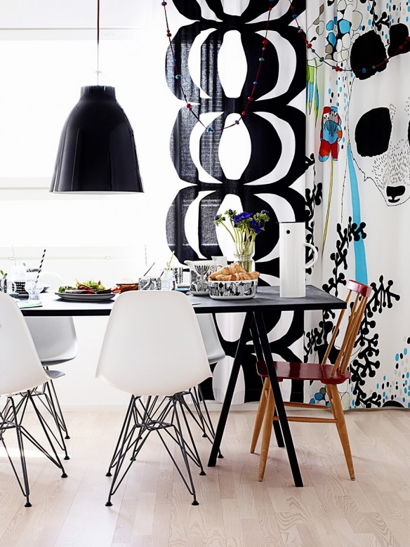 Chez Riika en Finlande : l'amour des motifs Marimekko