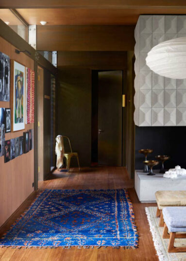 Des tapis ethniques pour un décor vintage
