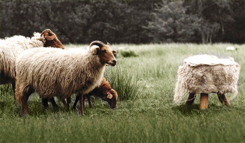 Le travail de la laine par la néerlandaise Béatrice Waanders et sa marque Th Soft Word