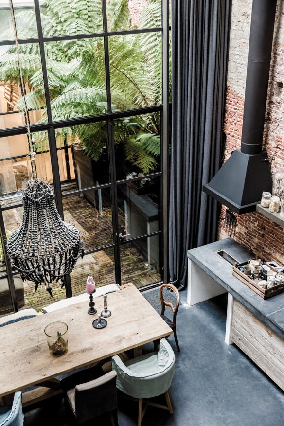 Le loft d'Emily et Marius Haverkamp à Amsterdam