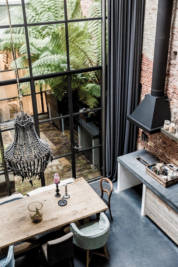 Le loft d'Emily et Marius Haverkamp à Amsterdam