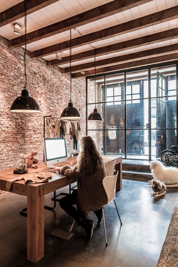 Le loft d'Emily et Marius Haverkamp à Amsterdam