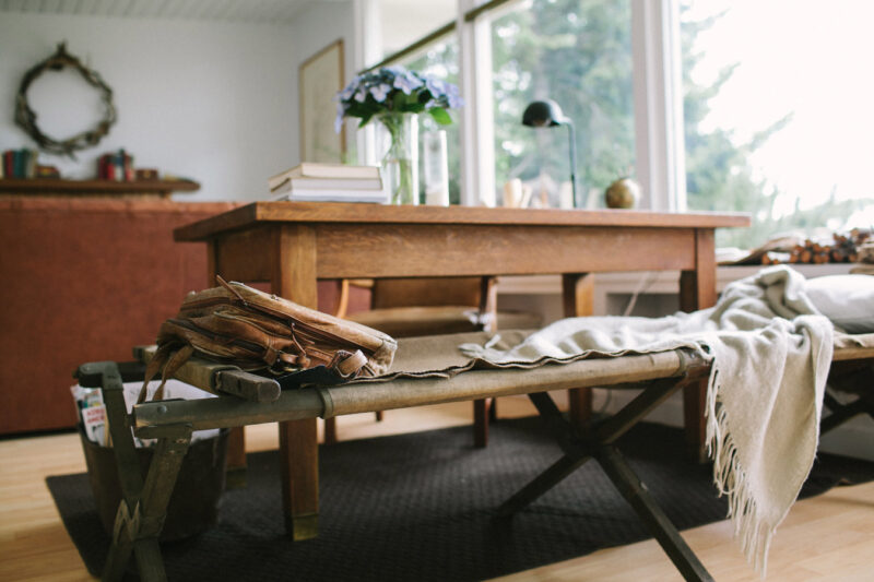 a maison de Nathan et Catherine, fondateurs de Kinfolk en Orégon