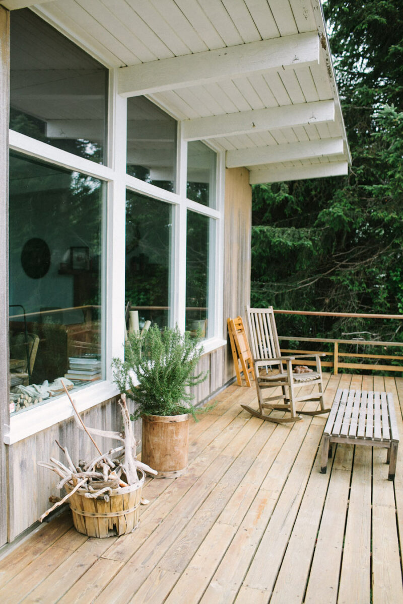 a maison de Nathan et Catherine, fondateurs de Kinfolk en Orégon