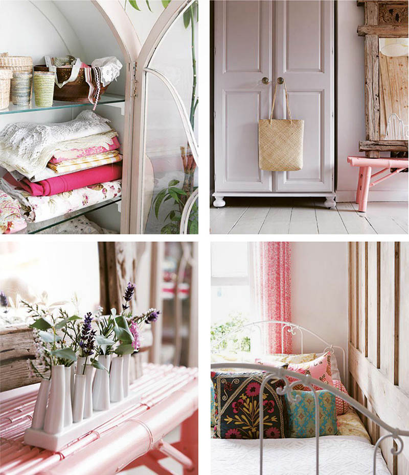 Une chambre aux accents ethniques, bazar chic