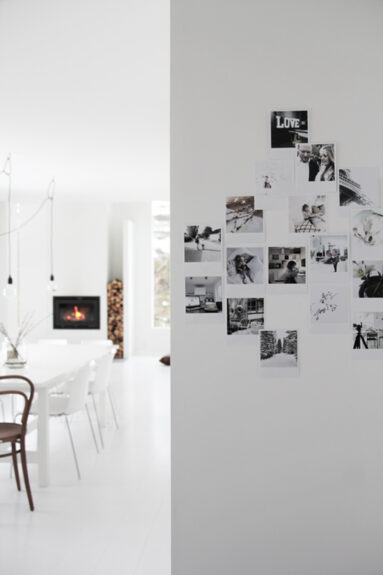 La maison au décor blanc monochrome de la styliste d'intérieur Elisabeth Heier