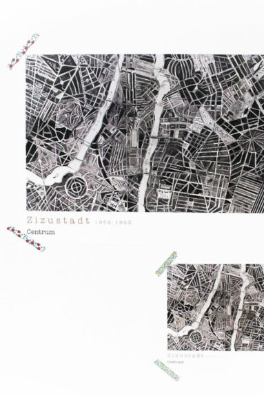Les cartes d'une ville imaginée par Johan van Berlekom et Aart de Veer
