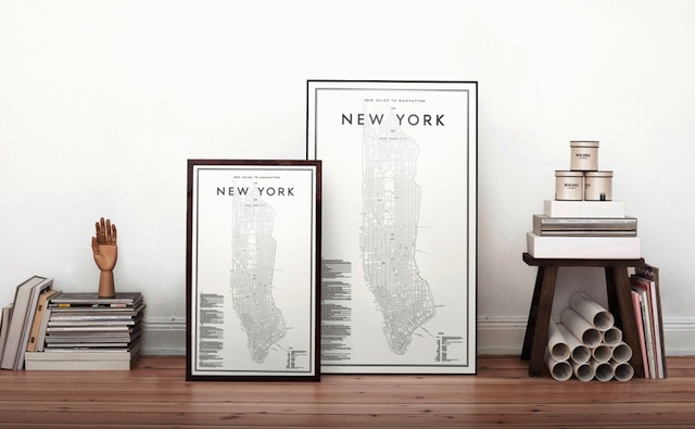 New-York map by my guide to