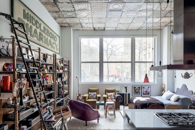 Le loft de style industriel d'Houssein Jarouche