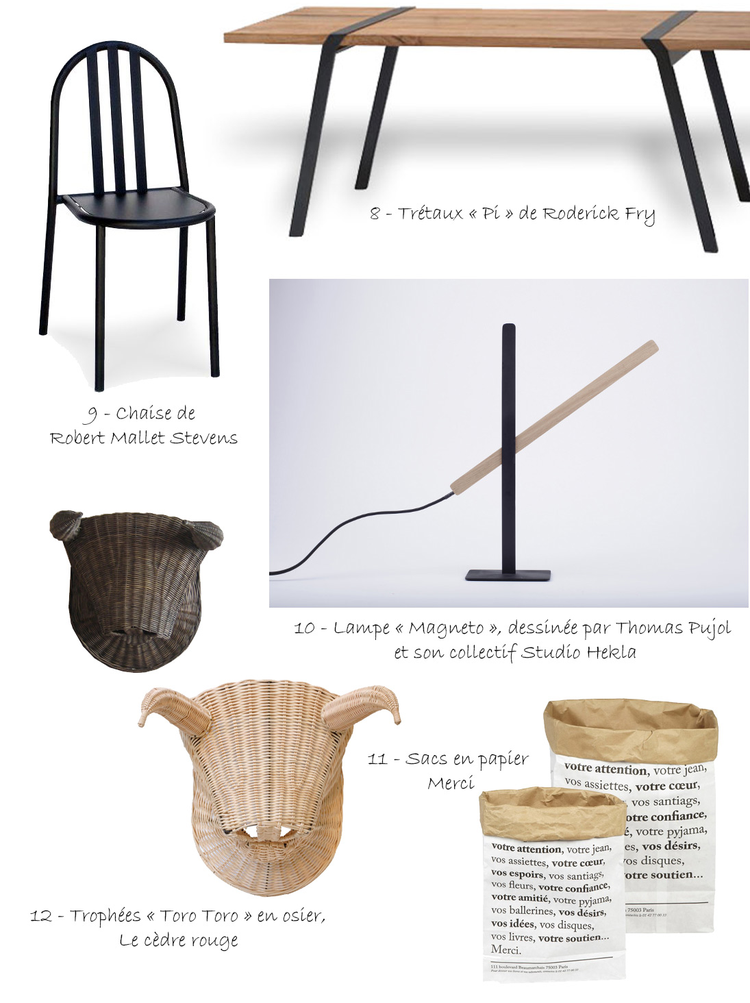 La sélection design de Margaux Beja et Thomas Pujol