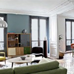 Red edition – Sabrina Ficarra & Cyril Laborde Paris apartment – IDEAT avril 2014