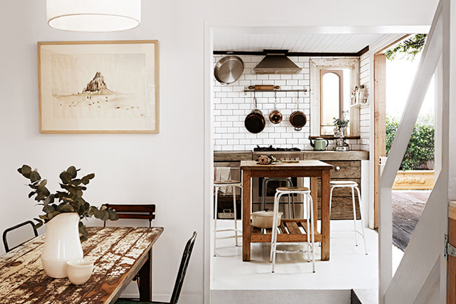 Le style rustique rustique contemporain || Claire Tregoning home - Australia