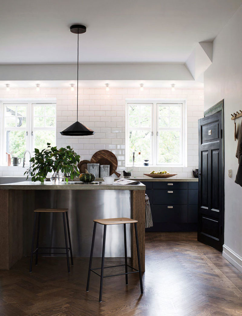 La déco de Daniella Witte : une cuisine de style scandinave industriel