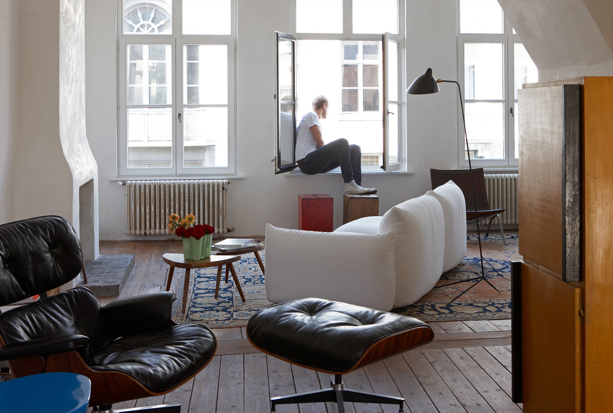 L'intérieur de Frederic Hooft à Gand - Une déco bruteL'intérieur de Frederic Hooft à Gand - Une déco brute