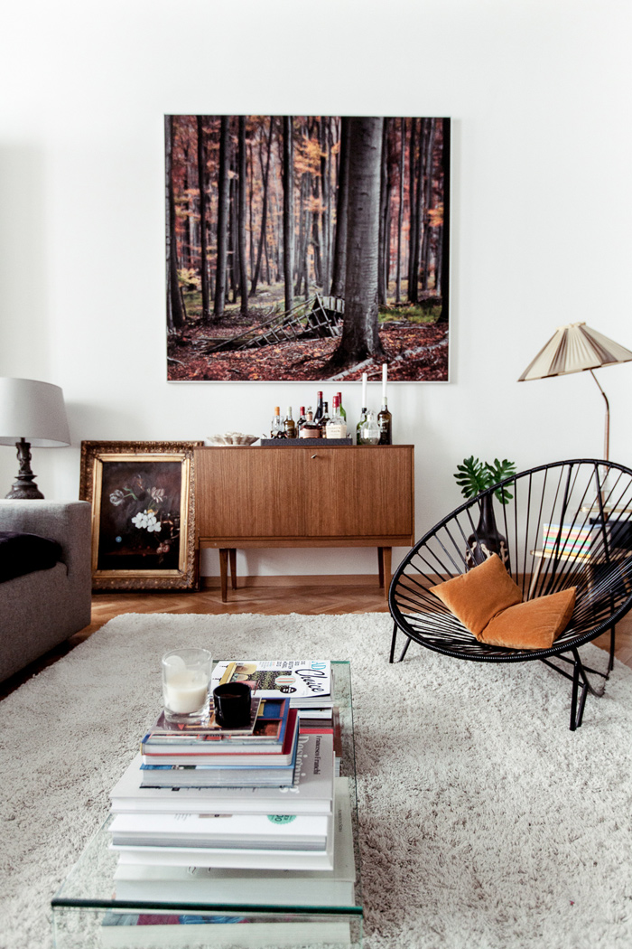 L'appartement / bureau de Laura Karasinski à Vienne, ambiance récup' chic